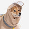 Impermeable reflectante ajustable con perros de bolsillo para perros que coinciden con la estadía del impermeable