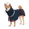 Impermeable reflectante ajustable con perros de bolsillo para perros que coinciden con la estadía del impermeable