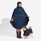Impermeable reflectante ajustable con perros de bolsillo para perros que coinciden con la estadía del impermeable