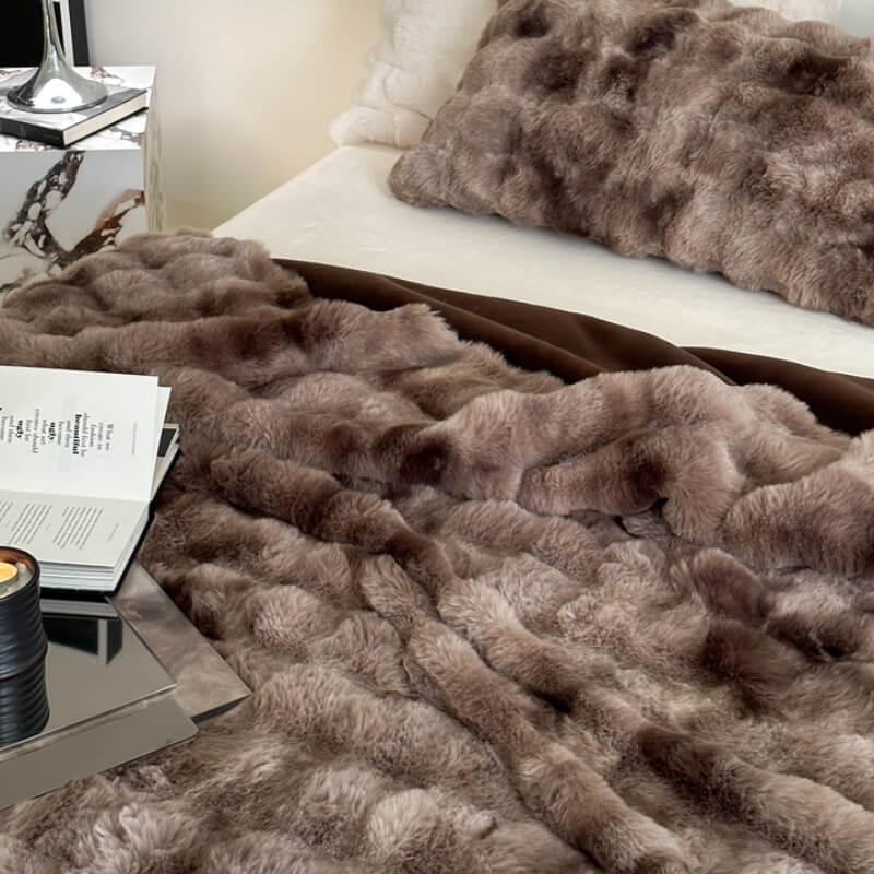 Faux Fur Luxury Plush Plush Pet Maneta Human Maneta