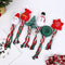 Christmas Linen Cotton Rope Teeth Cleaning Interactive Plush Dog Toy