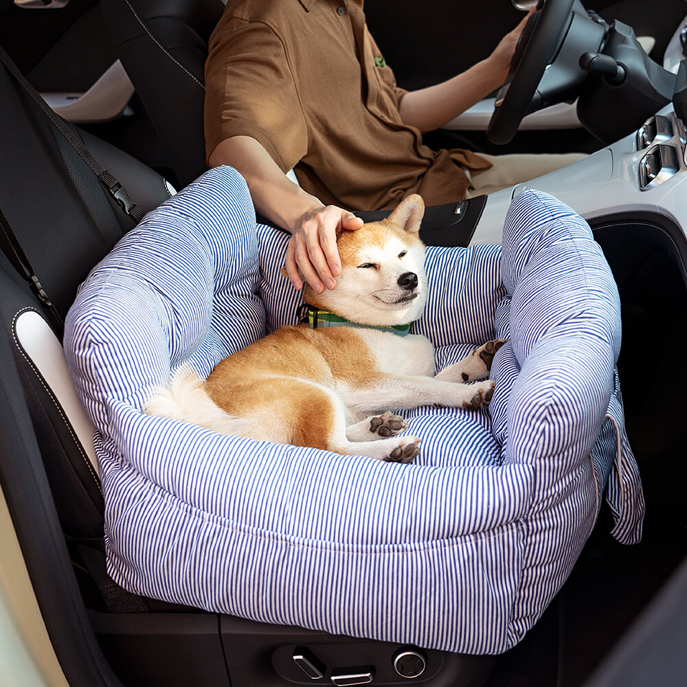 Cama de assento de carro para cachorro grande para passeio de lazer portátil para animais de estimação