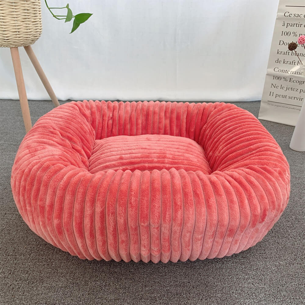 Luxuriöses, flauschig warmes und langlebiges All-in-One-Schlafsofa für Hunde und Katzen