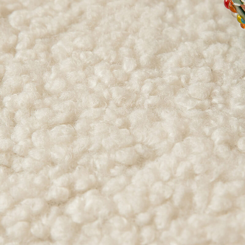 Ultrasoft Teddy Fleece cálido Cubierta de sofá sin deslizamiento