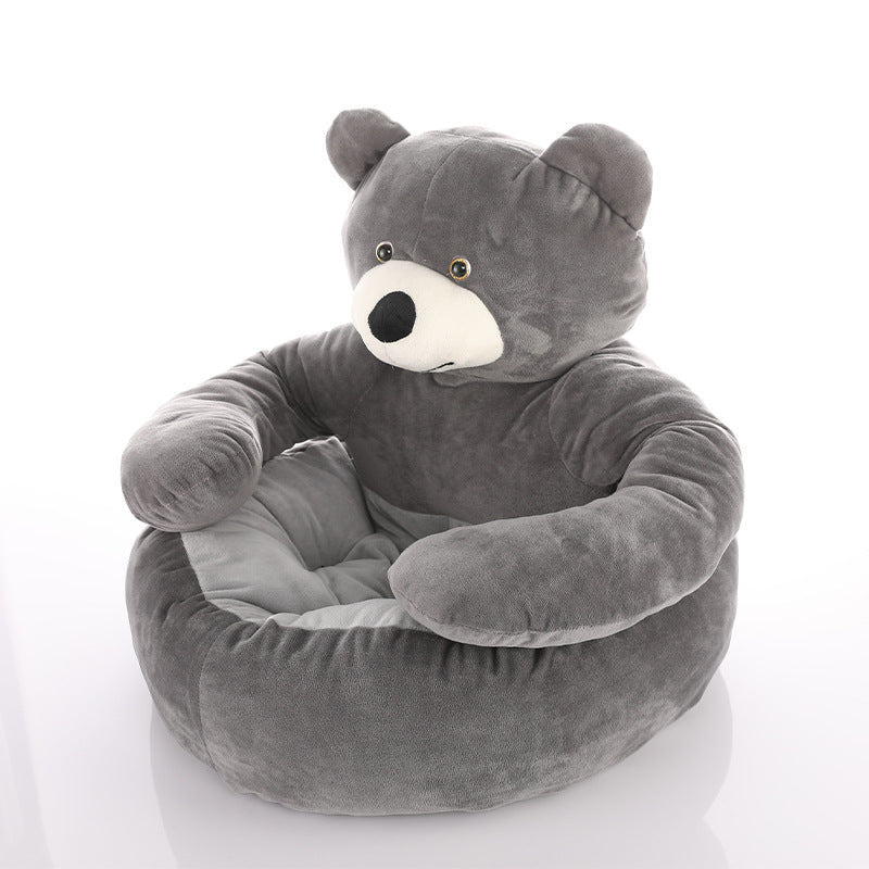 Linda cama de gato de oso de abrazo desmontable