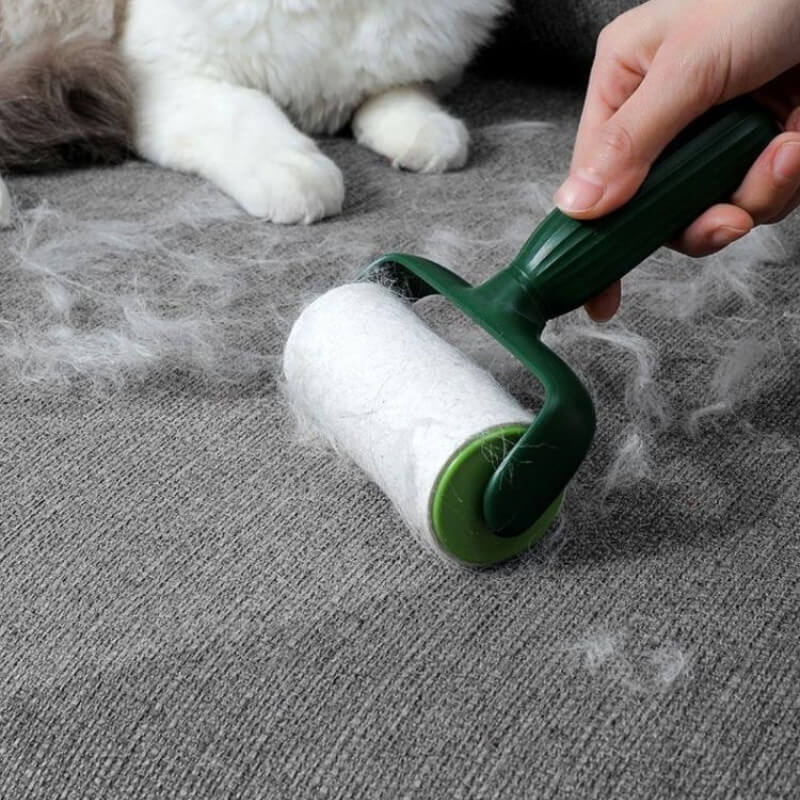 Roller de pelusa de cabello pegajoso para mascotas de mano