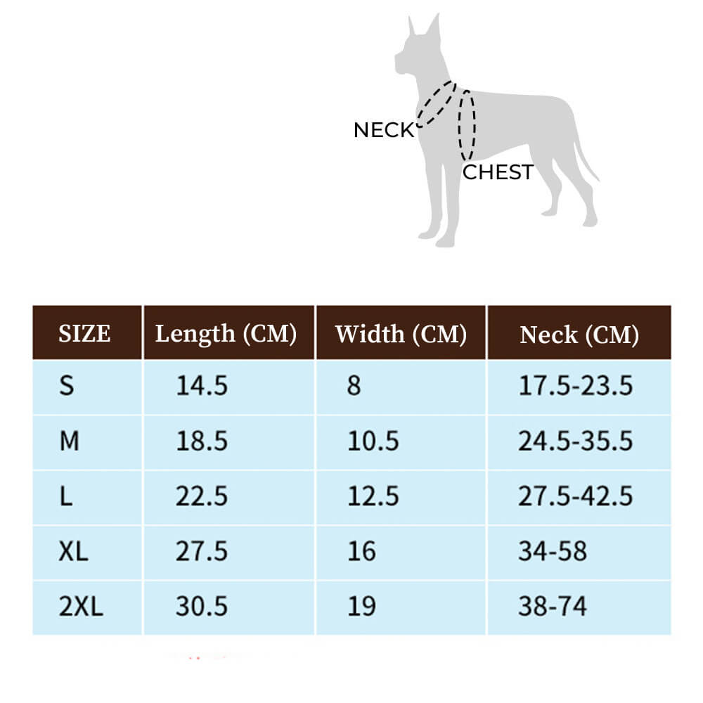 Pet Necklefief impermeable accesorios para perros fríos babero