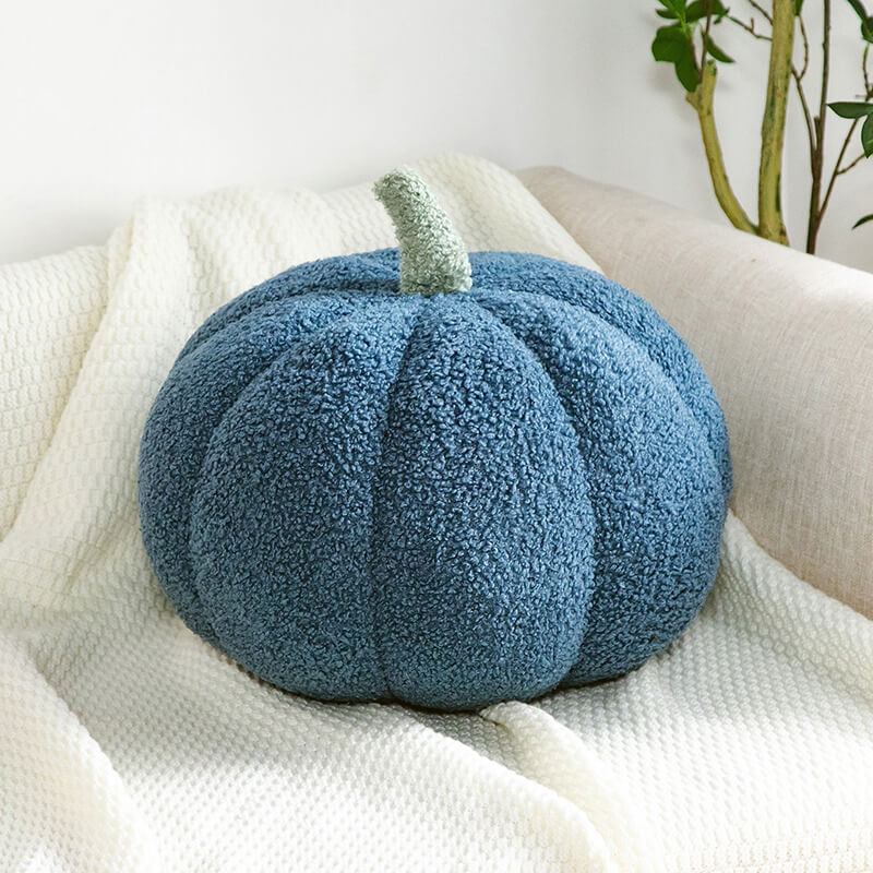 Teddy Fleece Kürbiskissen Sofakissen