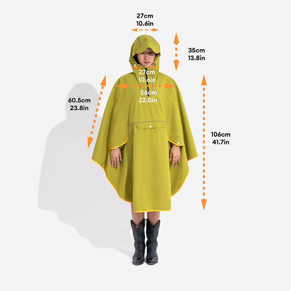 Impermeable reflectante ajustable con perros de bolsillo para perros que coinciden con la estadía del impermeable