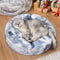 Cloudy Fluffy Calming Donuts Runde Hundebetten