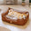 Luxury Faux Leather Waterproof Removable Dog Sofa Bed