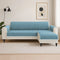 All-Season Anti-Slip Striped Pet Rug Furniture Protector with Armrest Couch Cover - Keep Still