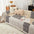 Geometric Pattern Multi-Color Sofa Cover - Modern Design for a Stylish Home