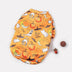 Plush Printed Halloween Pet Costume | Warm Pumpkin & Ghost Design for Autumn & Winter
