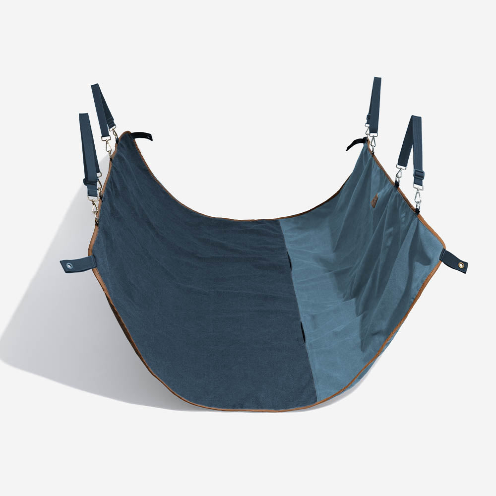Classic Retro - Camping impermeable y tapa del asiento trasero de doble uso del automóvil
