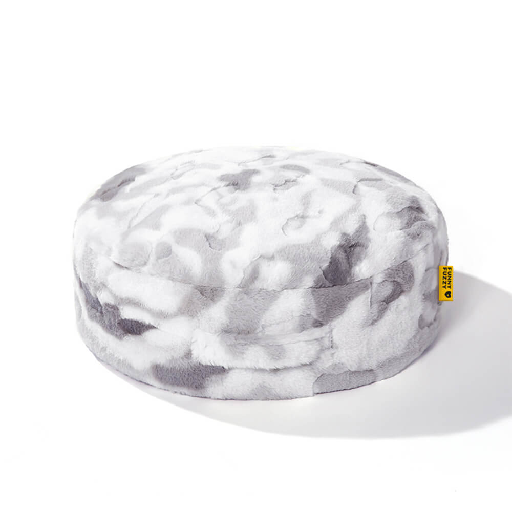 Cloudy Fluffy Calming Donuts Runde Hundebetten