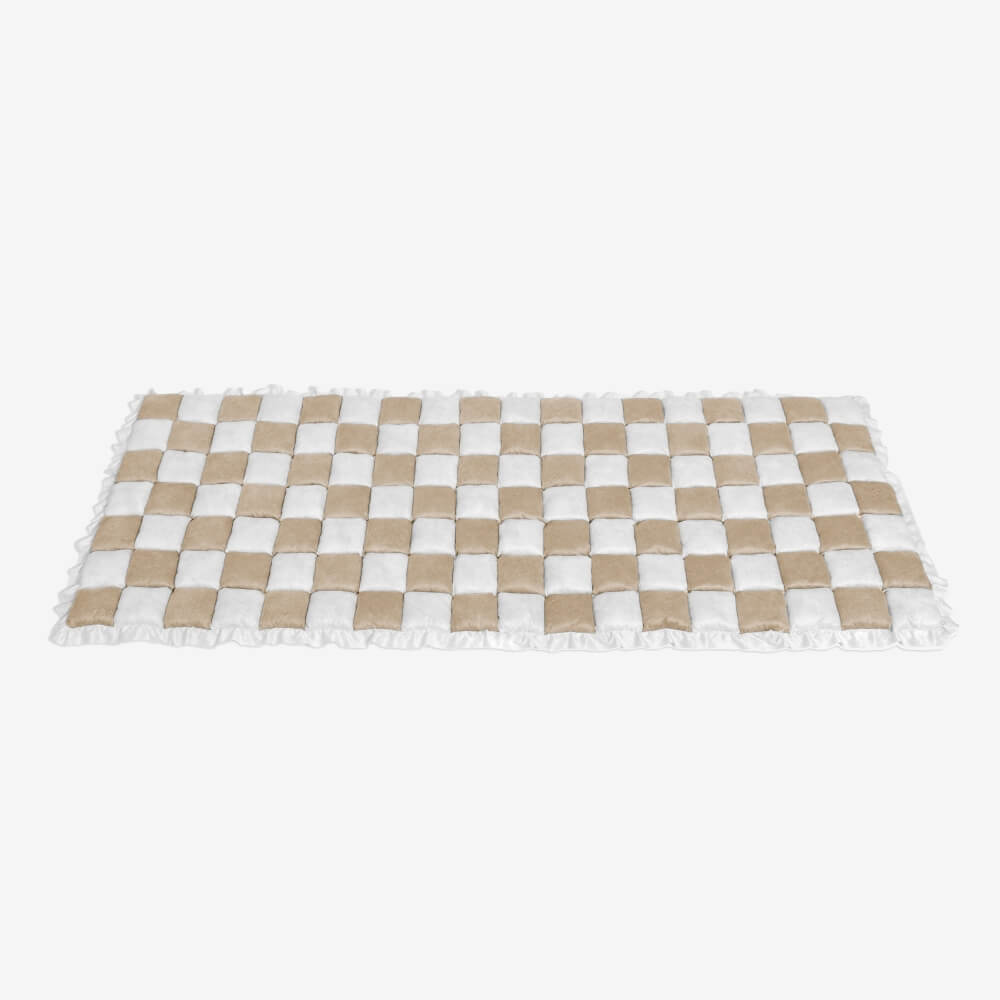 Cozy Plaid Patchwork Pet Mat Furniture Protector Couch Cover