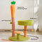 Carrot Sisal Scratch-Resistant Double-Layer Platform Small Cat Tree