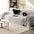 Decorative Stripe Tassel Chenille Throw Couch Cover