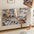 All-Season Cooling Pastoral Floral Couch Cover