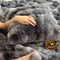 Faux Fur Luxury Plush Plush Pet Maneta Human Maneta