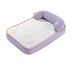 All Season Breathable Orthopedic Dog Bed with Waterproof Liner and Pillow