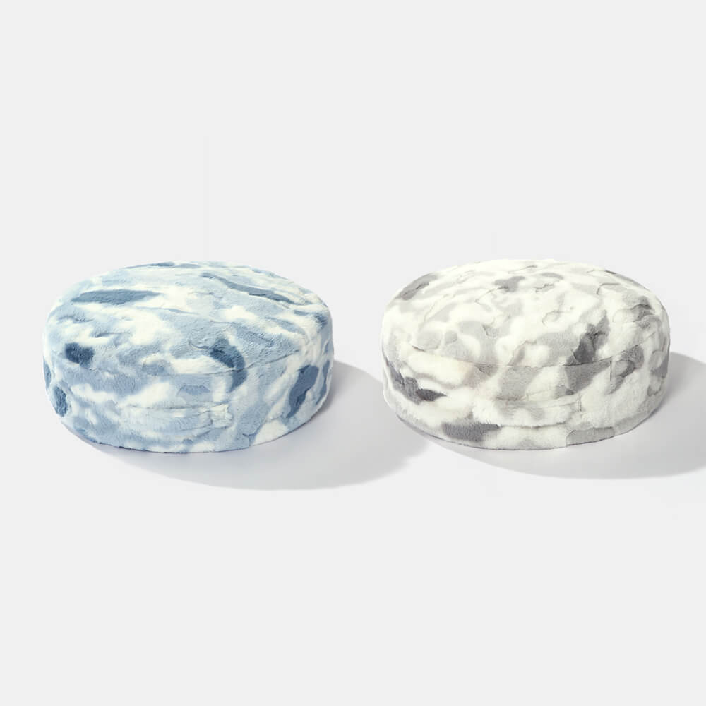 Cloudy Fluffy Calming Donuts Runde Hundebetten