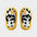 Cow-Print Plush Pet Bed & Matching Slippers Set