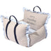 Cozy Ruffled Soft Washable Pet Travel Dog Car Seat Bed