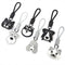 Cute Faux Leather Dog Keychain Strap – Fun Gift for Dog Lovers & Pet Parents