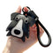 Cute Faux Leather Dog Keychain Strap – Fun Gift for Dog Lovers & Pet Parents