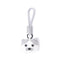 Cute Faux Leather Dog Keychain Strap – Fun Gift for Dog Lovers & Pet Parents