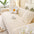 Elegant Herringbone Cream Aesthetic Stretch Magic Couch Cover