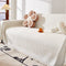 Minimalist Arch Motif Scratch-Resistant Chenille Throw Couch Cover