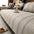 Minimalist Herringbone Weave Breathable Faux Linen All-Season Couch Cover