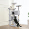 Sturdy Plush Multi-Level Cat Tree Tower with Cozy Condos & Scratching Posts
