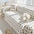 Stylish Checkered Fringed Tassel Chenille Sofa Protector Throw Couch Cover