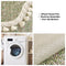 Chic Chenille Bouclé Non-Slip Couch Cover with Wavy Tassel Trim