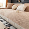 Nordic Style Carved Plush Decorative Non-Slip Couch Cover