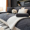 Nordic Style Carved Plush Decorative Non-Slip Couch Cover