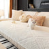 Nordic Style Carved Plush Decorative Non-Slip Couch Cover