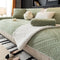 Nordic Style Carved Plush Decorative Non-Slip Couch Cover