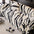 Luxurious Zebra-Print Fluffy Plush Sofa Protector Stylish Couch Cover