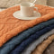Couverture de canapé de décoration de protection de canapé en peluche douce épaissie