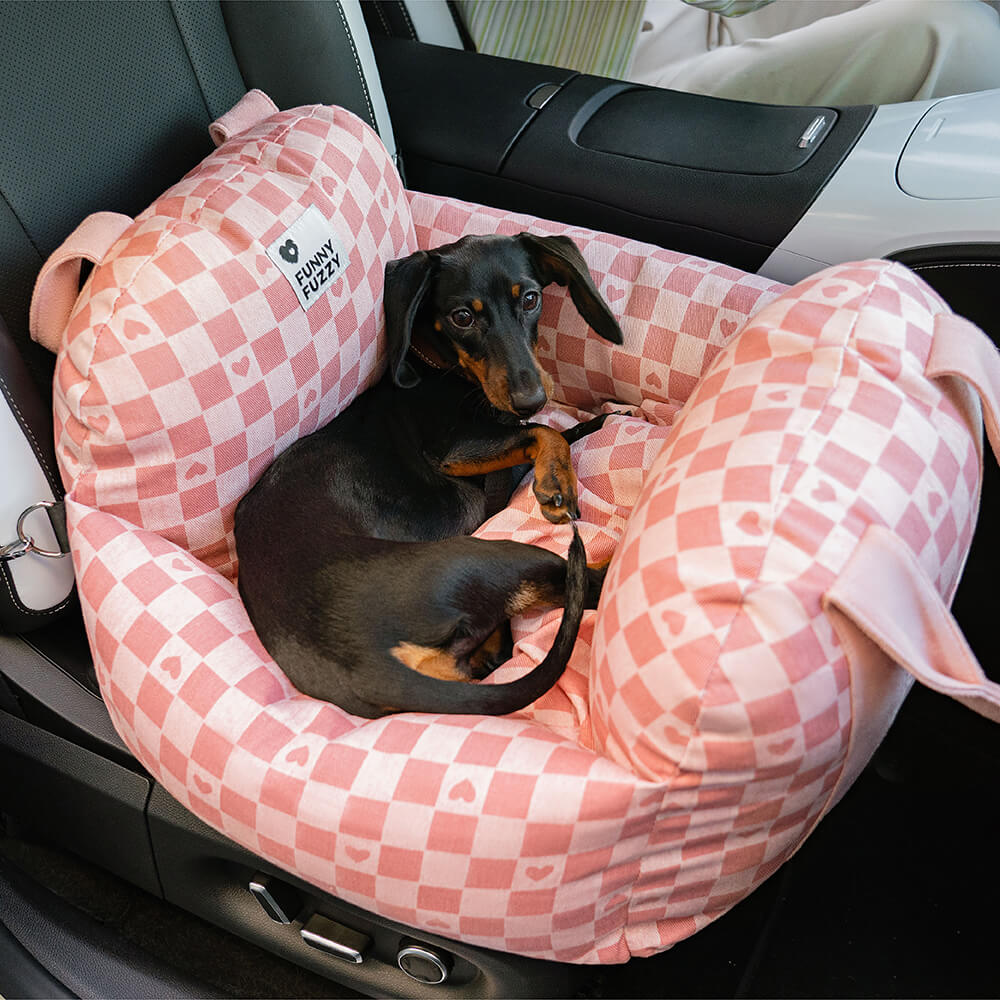 Cama para el asiento del automóvil del perro - Primera clase