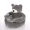 Linda cama de gato de oso de abrazo desmontable