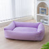 Cama para perros lavable rectángulo cama transpirable para mascotas