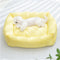 Cama para perros lavable rectángulo cama transpirable para mascotas