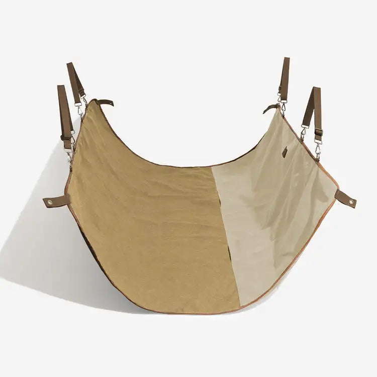 Classic Retro - Camping impermeable y tapa del asiento trasero de doble uso del automóvil