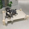 Cama para perros elevado de lino y madera